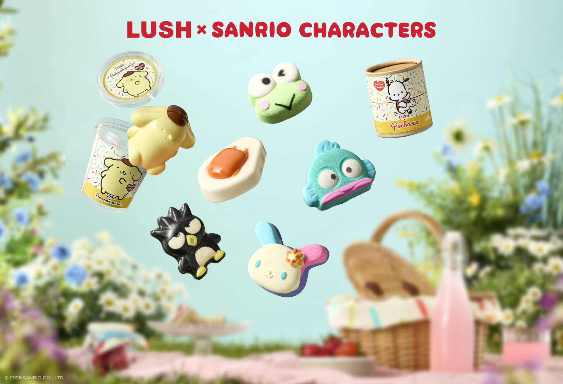 (+7測試33)LUSH × 三麗鷗 汽泡彈、沐浴果凍